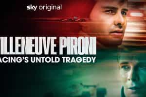 Villeneuve Pironi: Racing’s Untold Tragedy promotional poster.