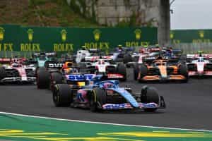 Action from the 2022 Hungarian Grand Prix.