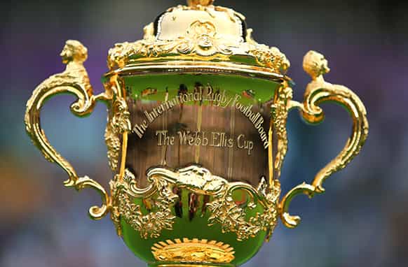 Rugby world cup trophy