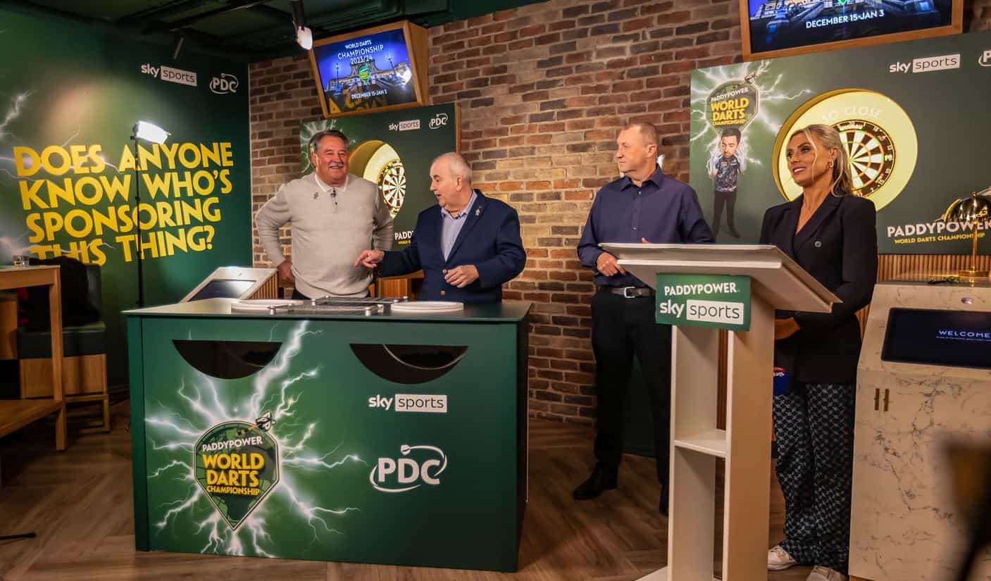 The draw for the 2023 World Darts Championship being made live on Sky Sports TV.