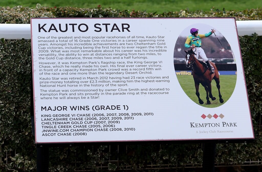 Kauto Star in his Shepton Mallet stable in 2011