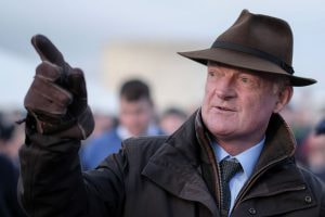 Trainer Willie Mullins pictured at the 2024 DRF.