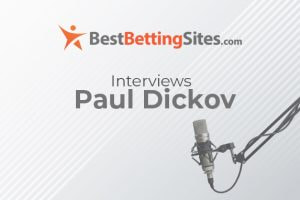 An image of a microphone with the text, “Bestbettingsites.com Interviews Paul Dickov”